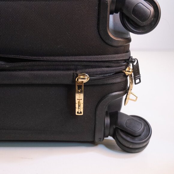 TUMI- Suitcase- Alpha International Dual Access 4 Wheeled Carry-On- Used Once! - Picture 8 of 17